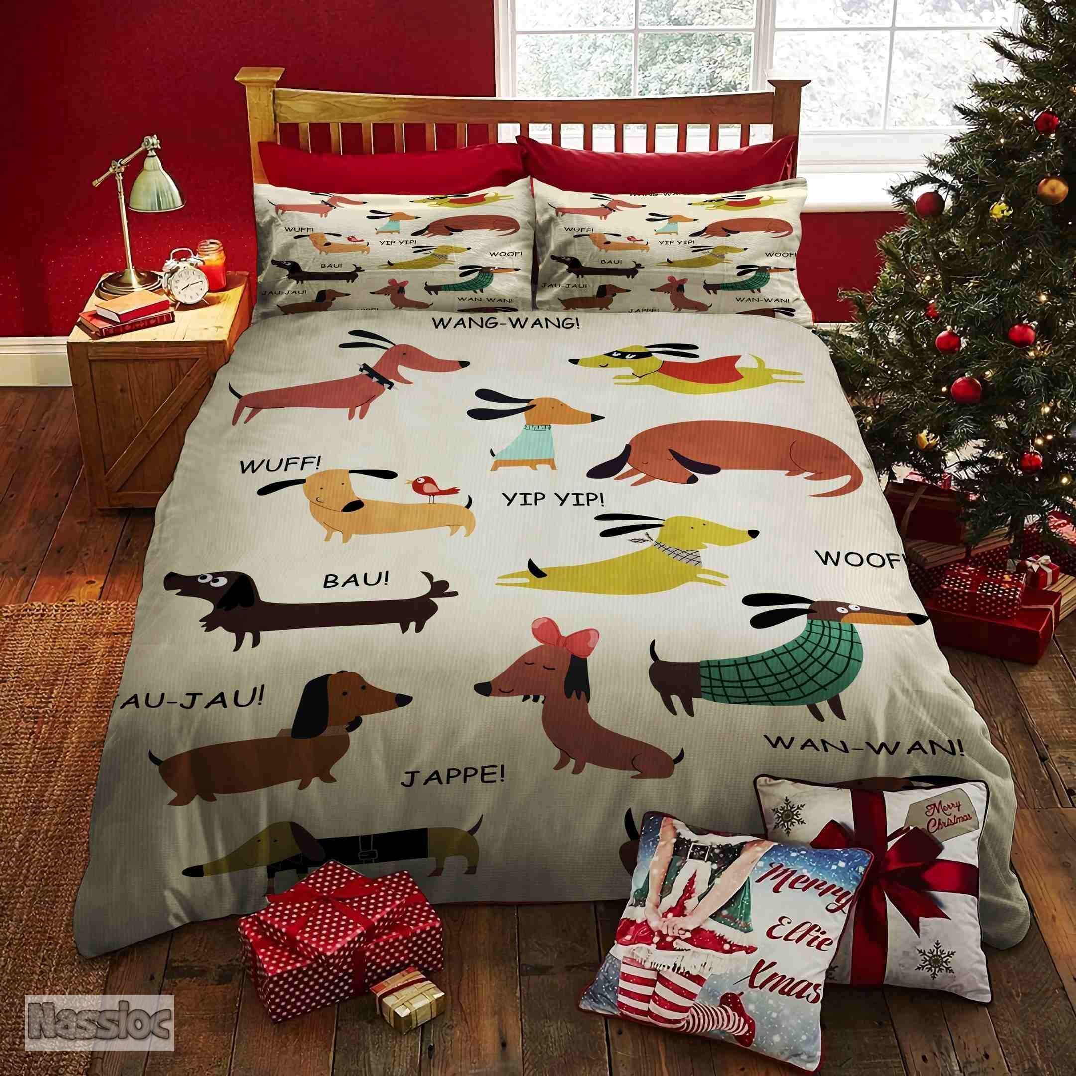 Dachshund Bedding Set
