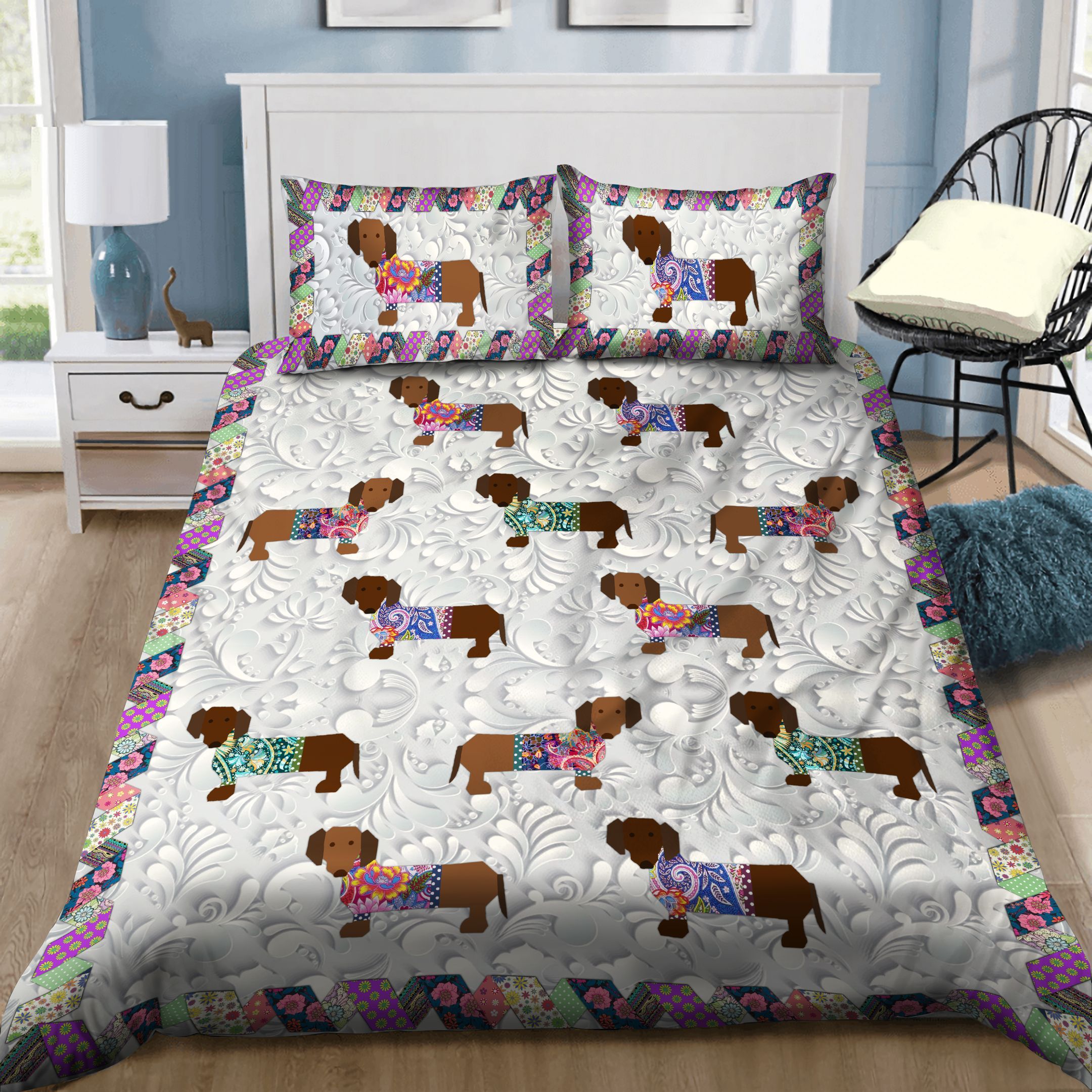 Dachshund Bedding Set