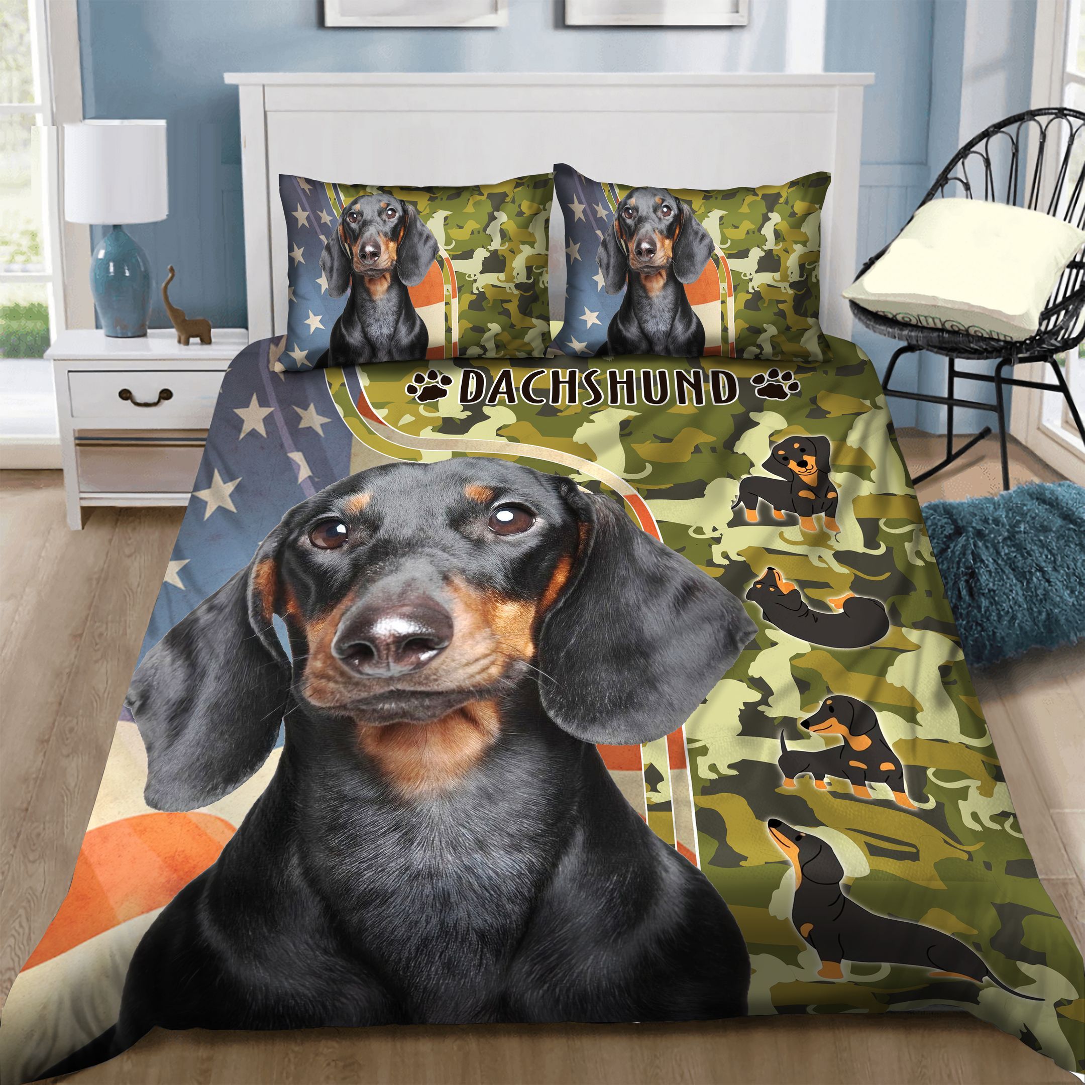 Dachshund Bedding Set