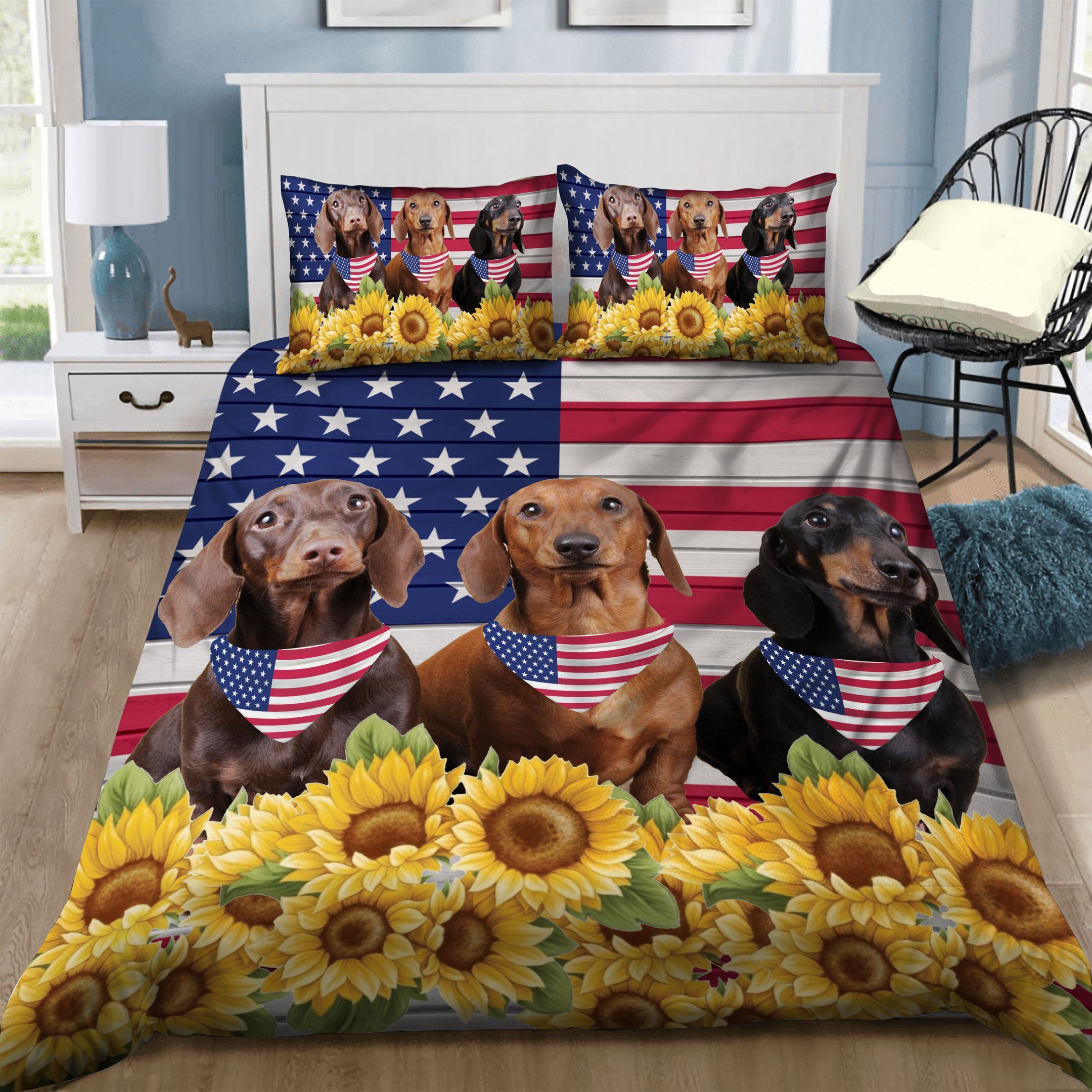 Dachshund Bedding Set