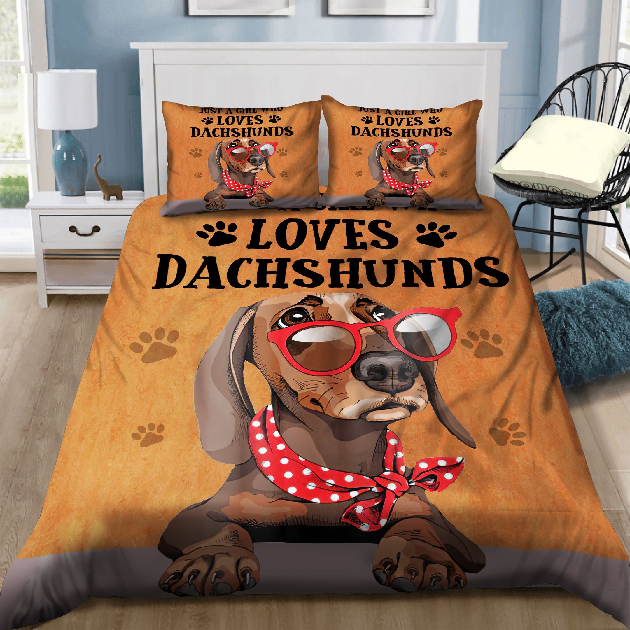 Dachshund Bedding Set