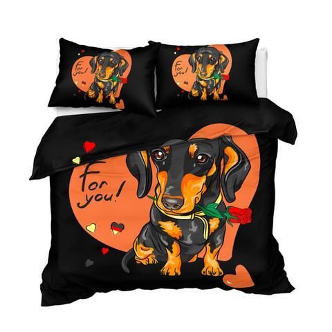 Dachshund Bedding Set