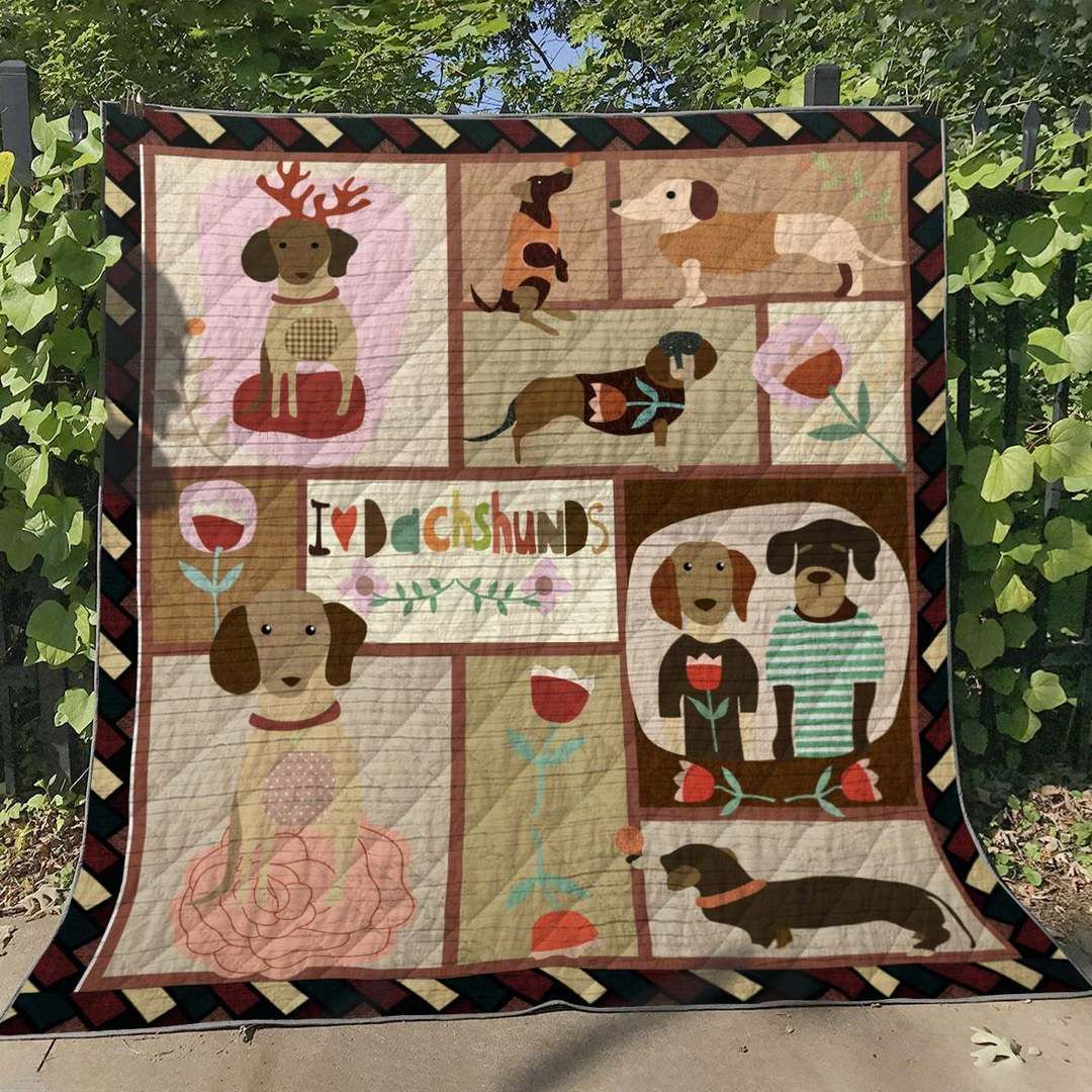 Dachshund BT290520 Quilt Blanket