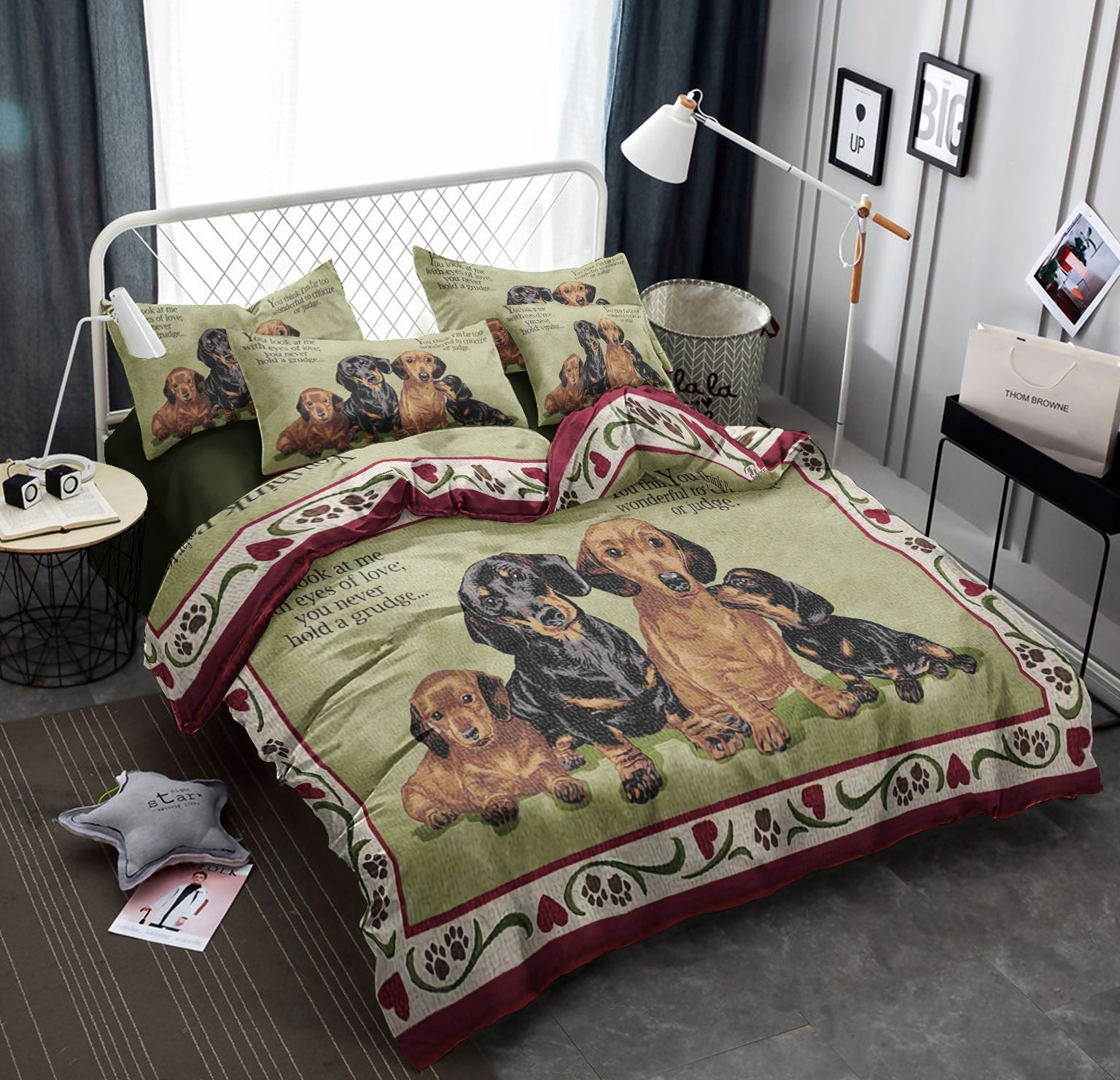 Dachshund Bedding Set