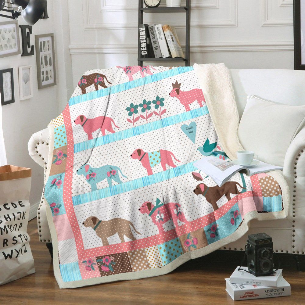 Dachshund Sherpa Fleece Blanket