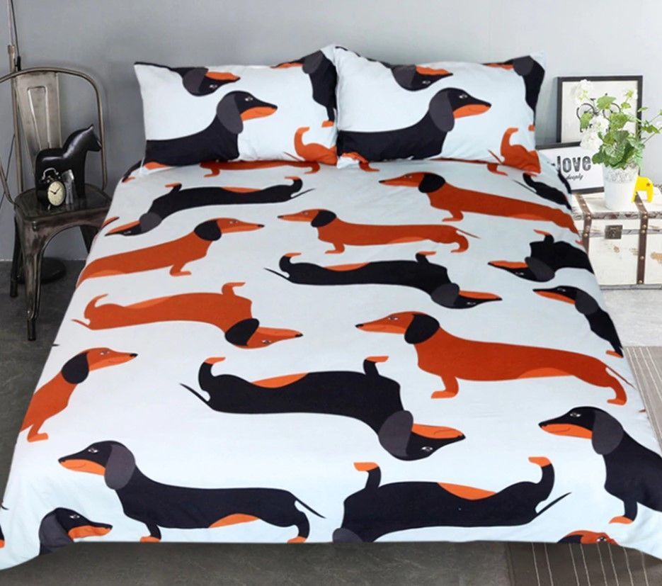 Dachshund Bedding Set