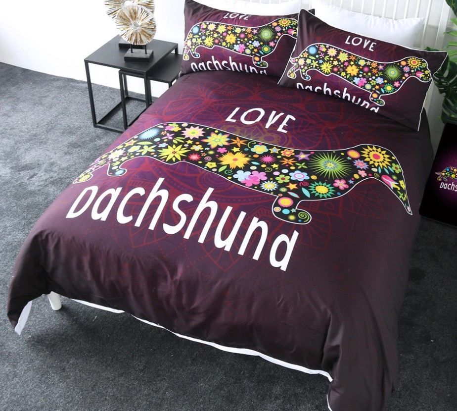 Dachshund Bedding Set