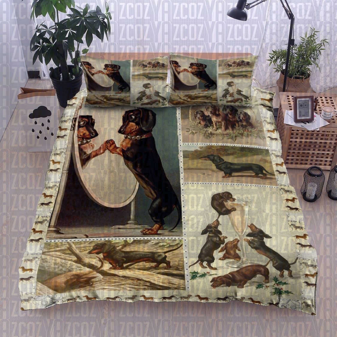 Dachshund Bedding Set