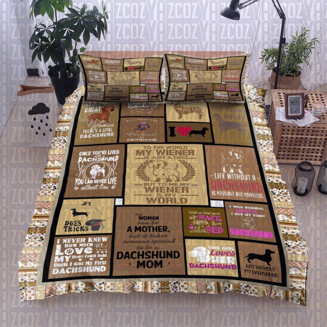 Dachshund Bedding Set