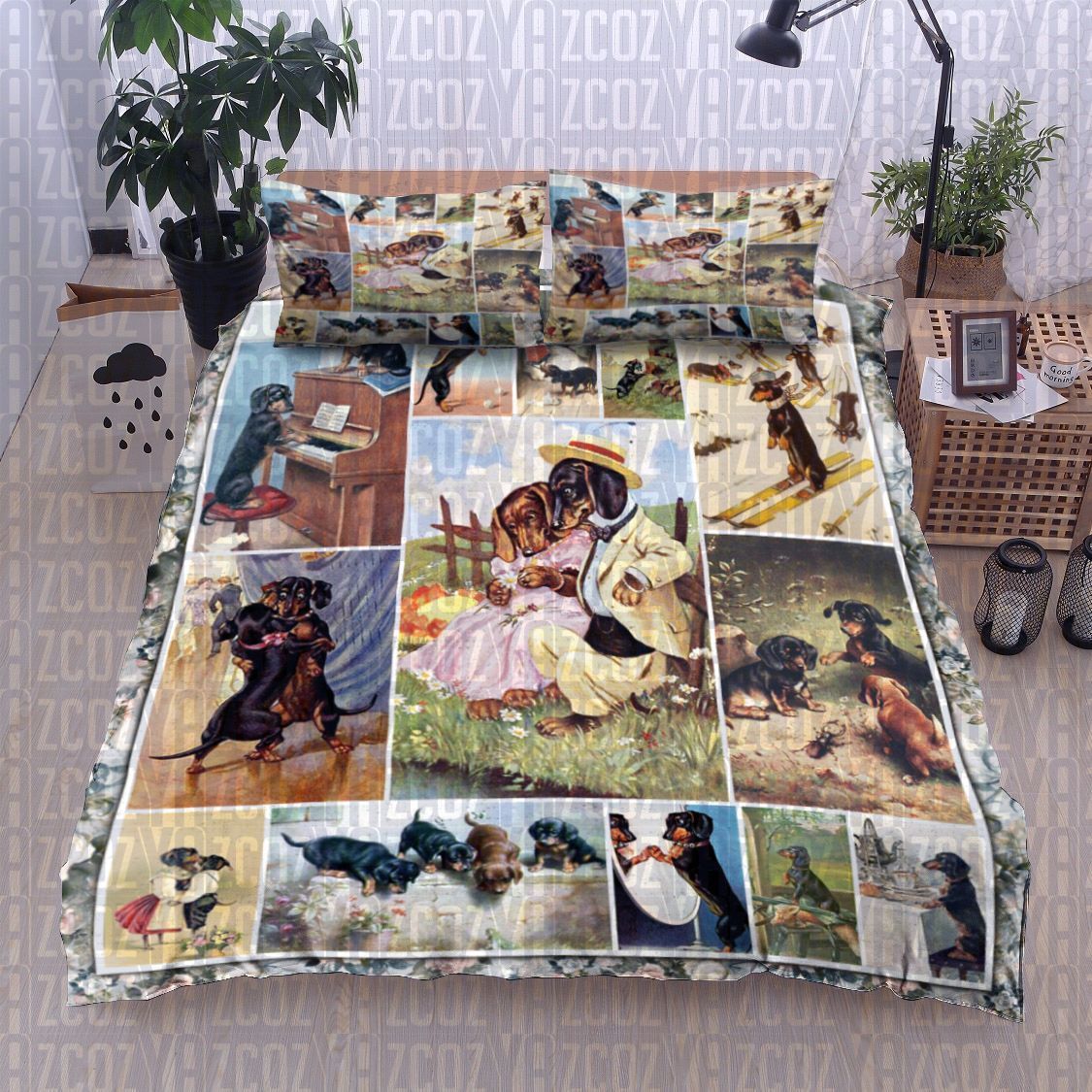 Dachshund Bedding Set