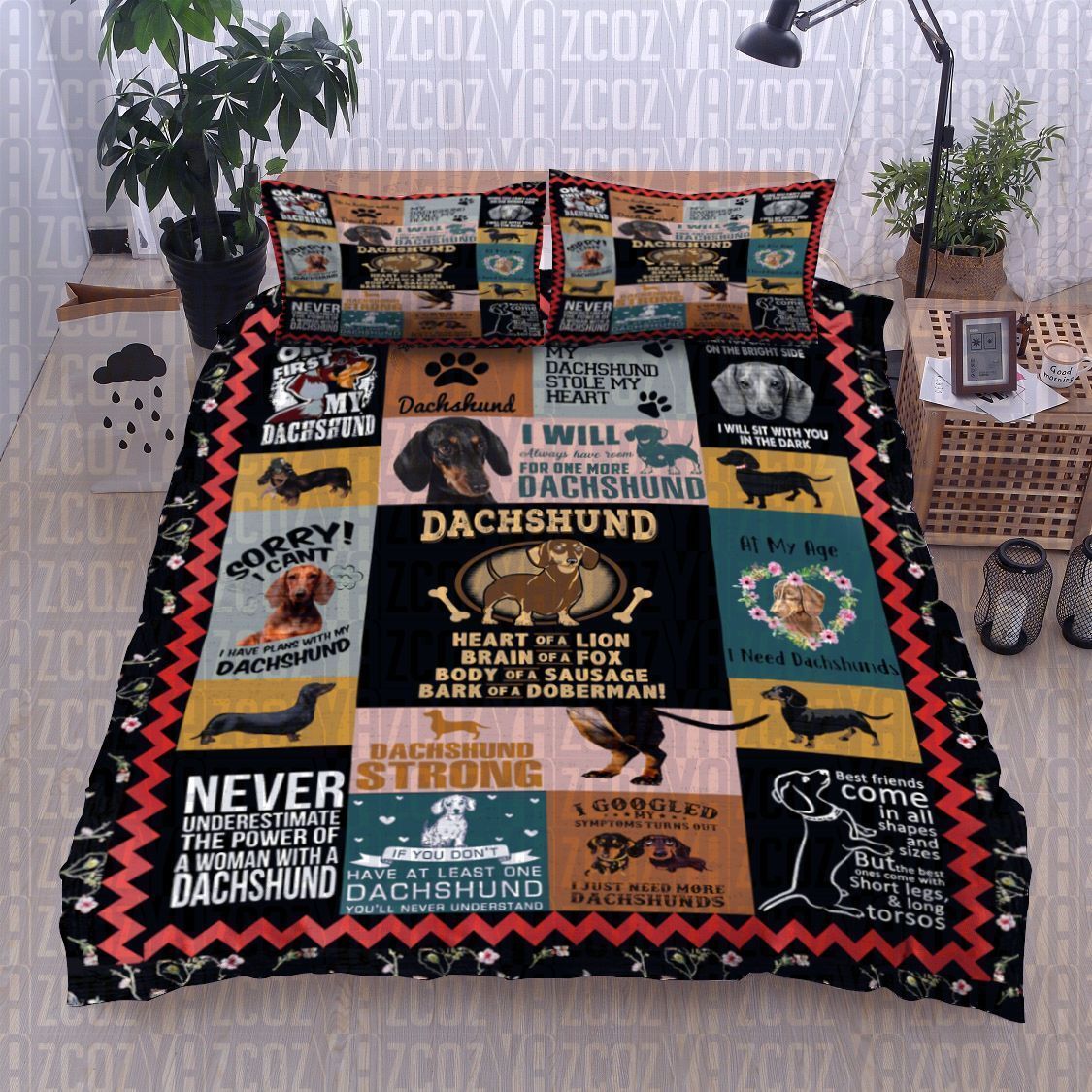 Dachshund Bedding Set
