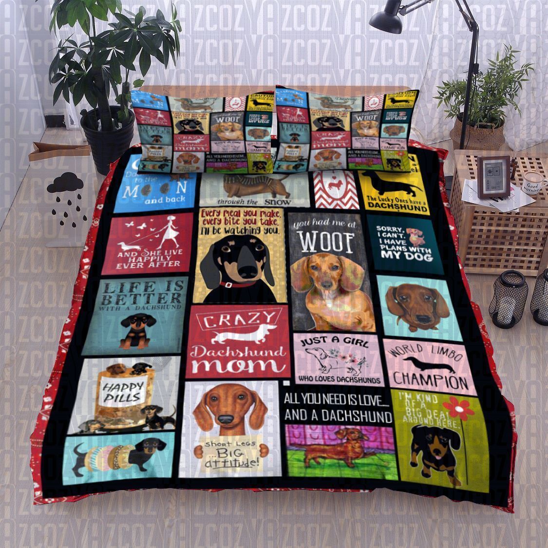 Dachshund Bedding Set