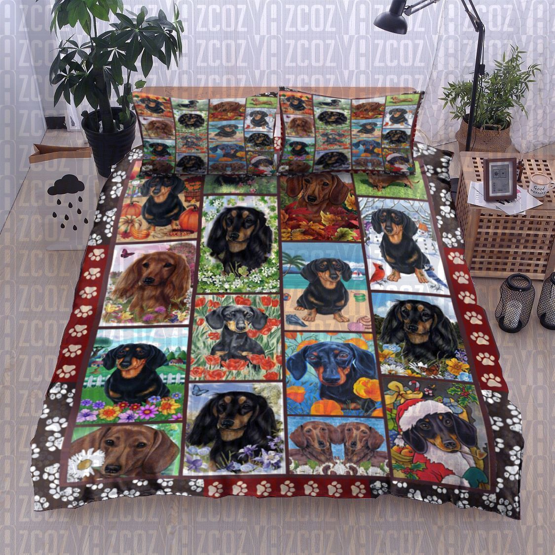 Dachshund Bedding Set