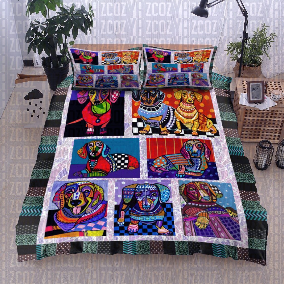 Dachshund Bedding Set