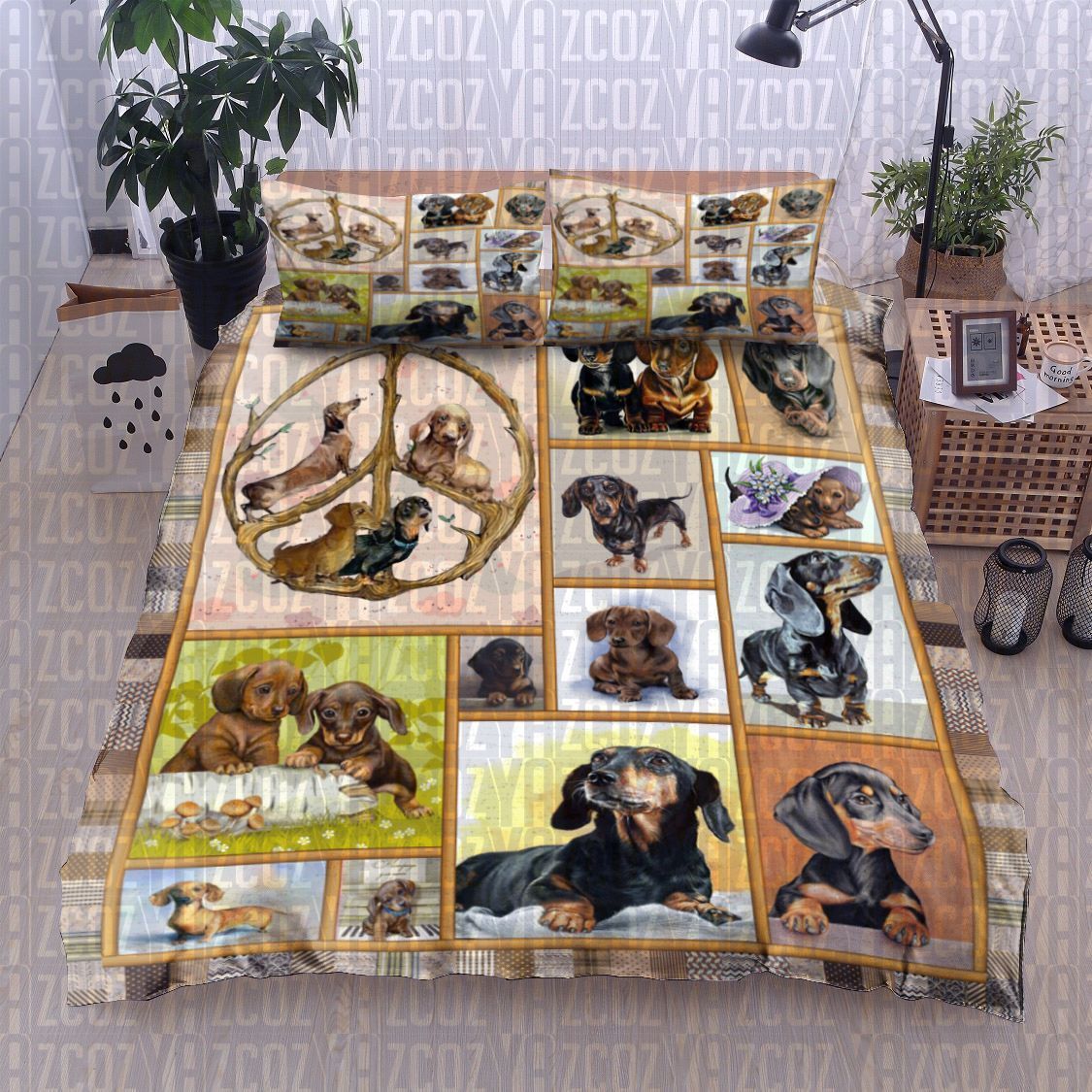 Dachshund Bedding Set