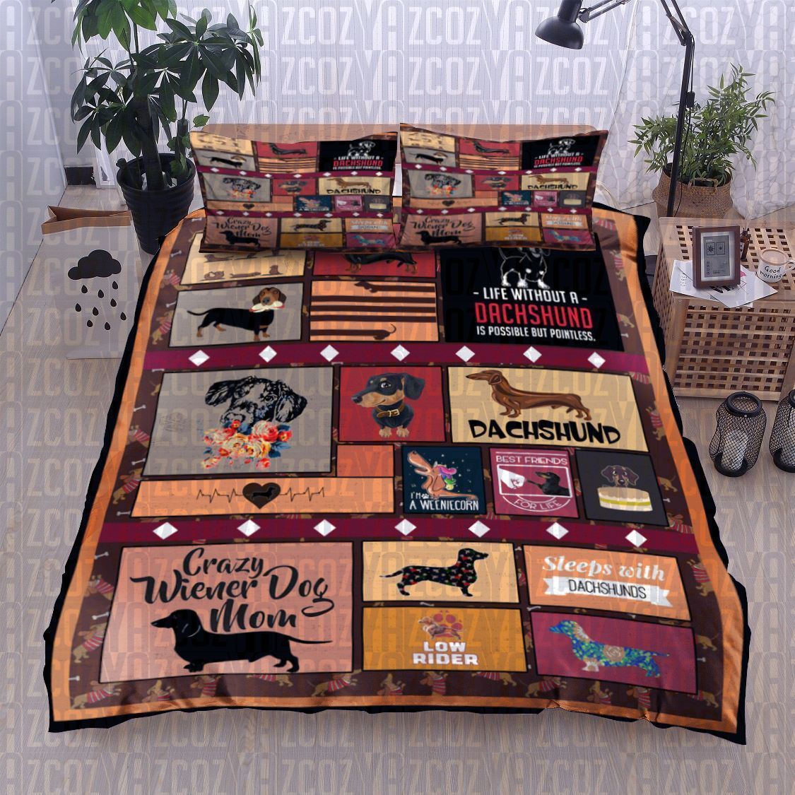 Dachshund Bedding Set