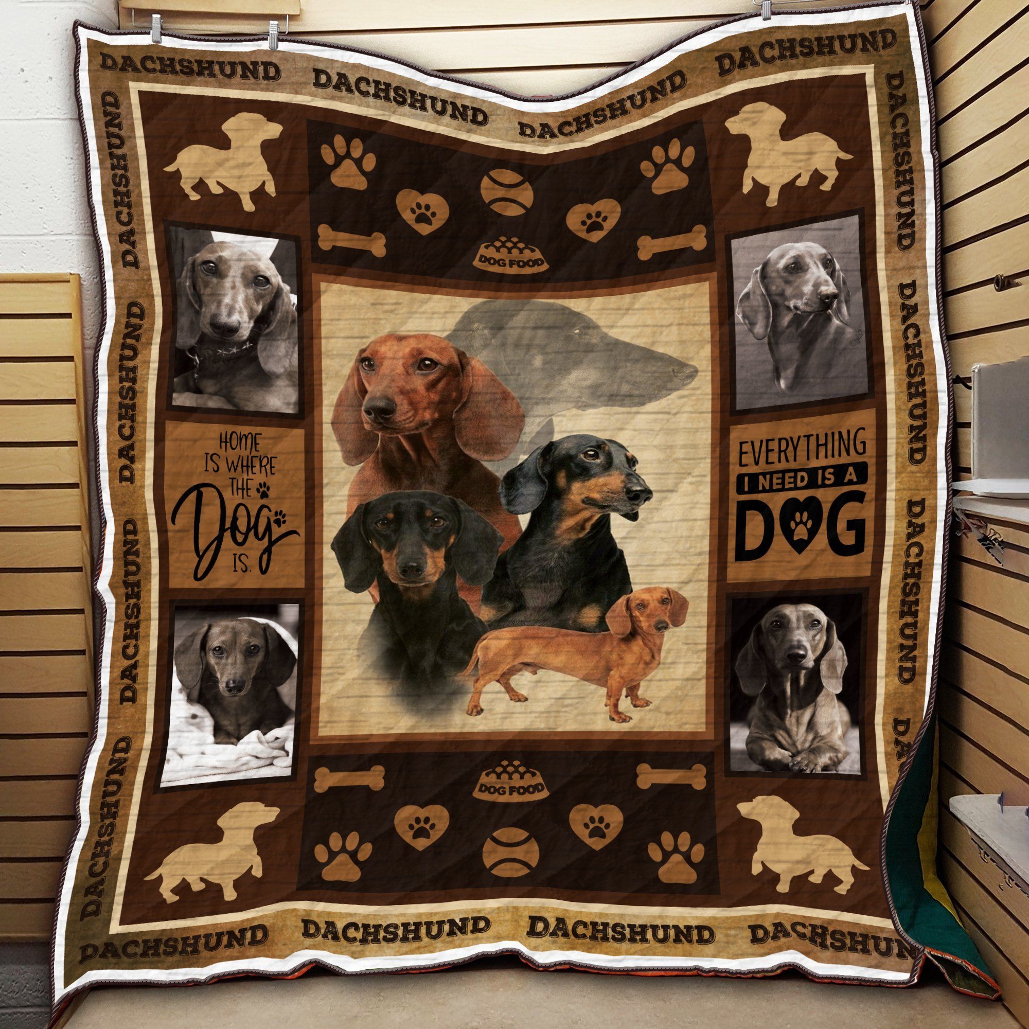 Dachshund Classic Quilt Blanket Dhc09121881Dd