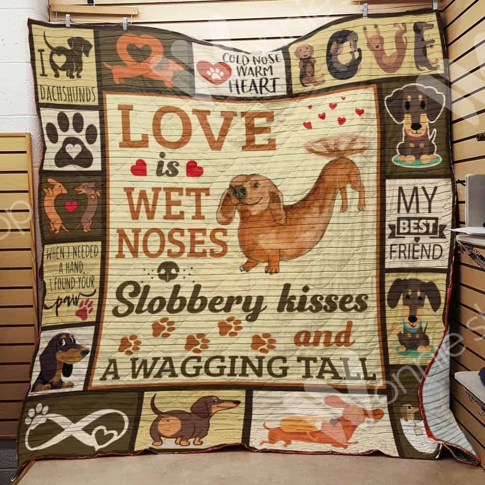 Dachshund CLH091036Q Quilt Blanket