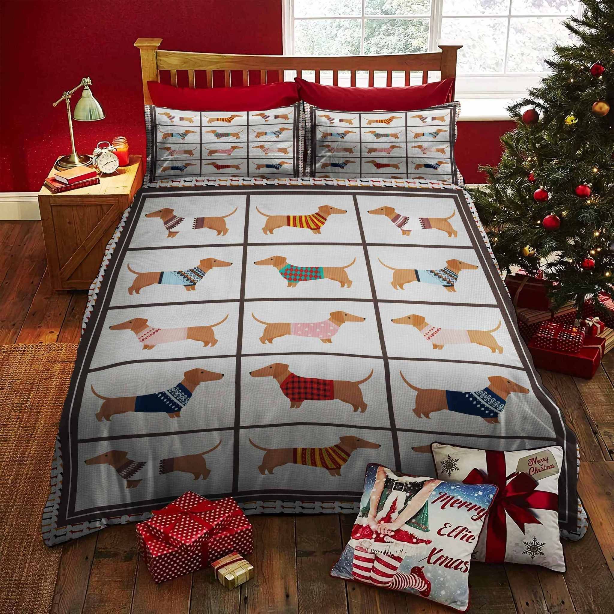 Dachshund Bedding Set