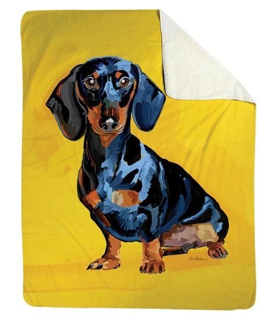 Dachshund Sherpa Fleece