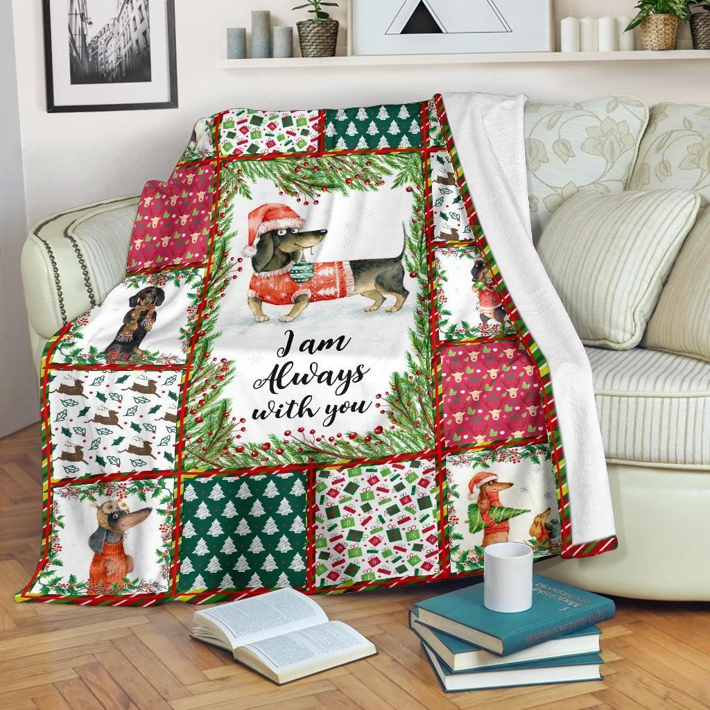 Dachshund Sherpa Fleece Blanket