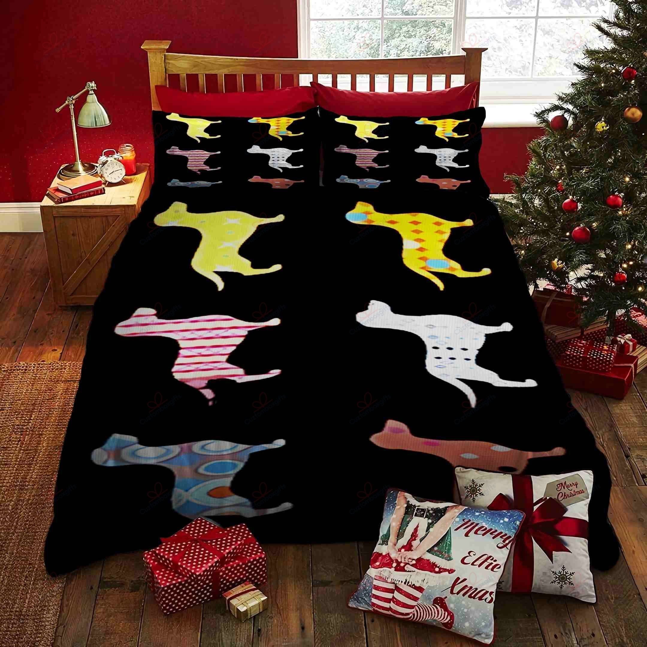Dachshund Colors Printed Bedding Set