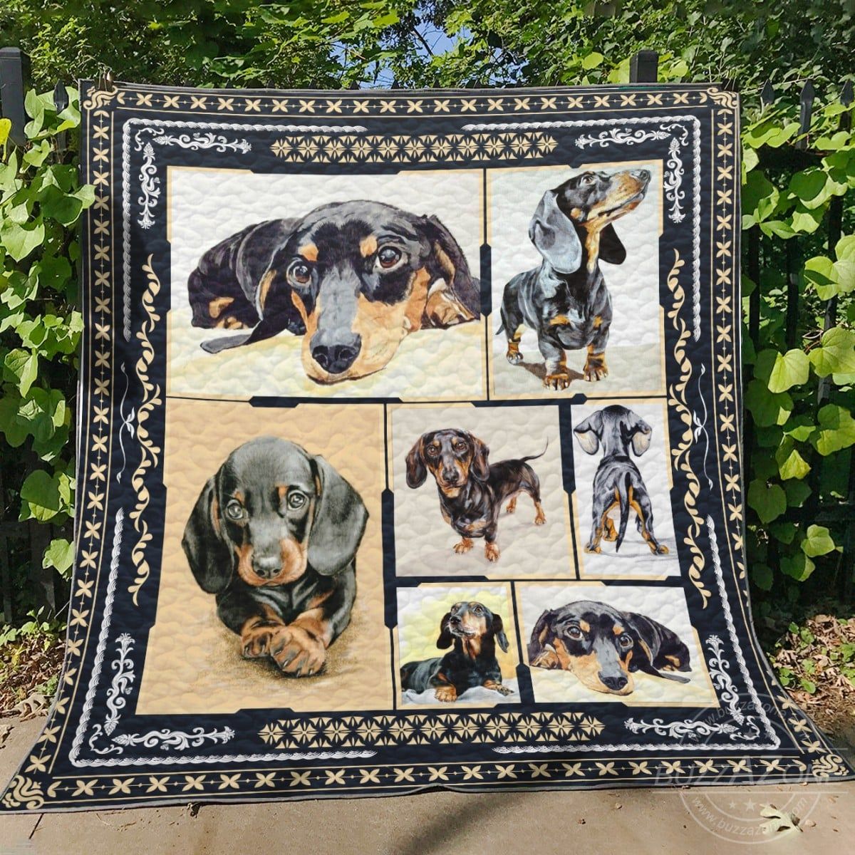 Dachshund Come To Play Quilt Blanket DHC3112829TD