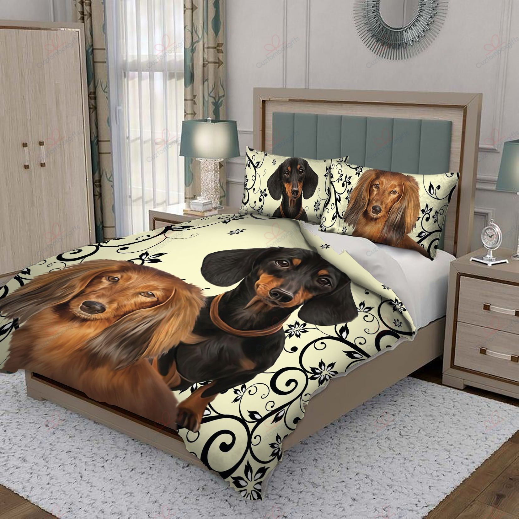 Dachshund Bedding Set