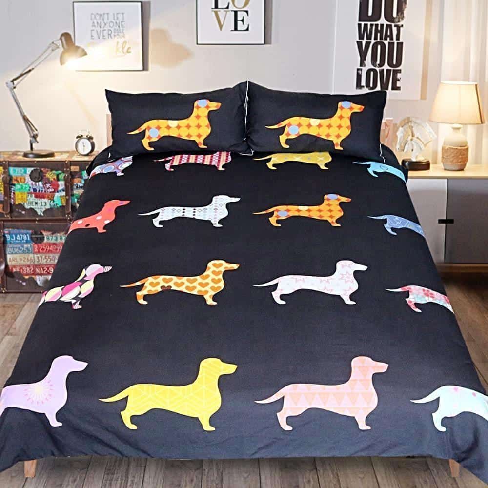 Dachshund Dachshund Paradise Bedding Set