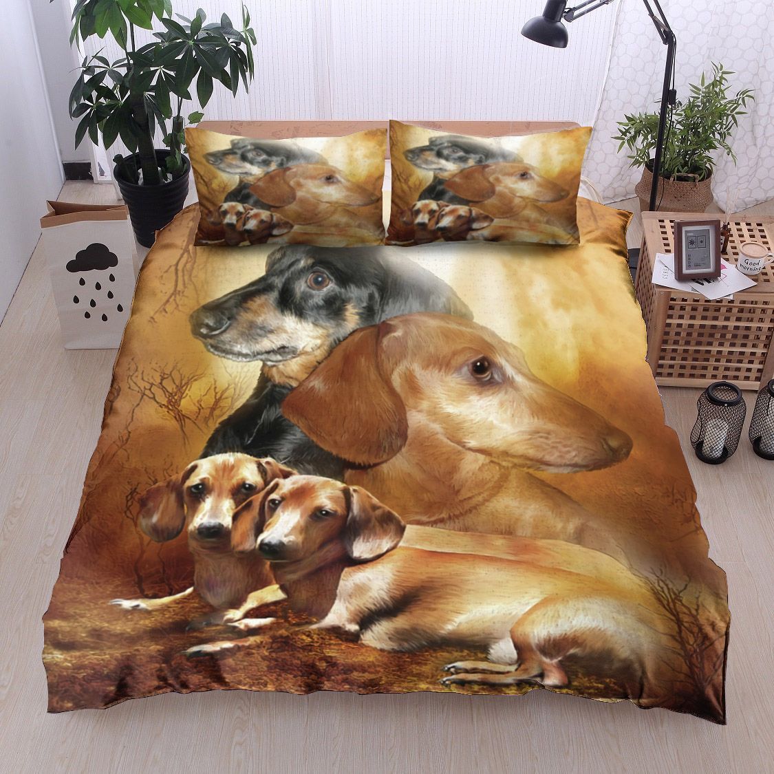 Dachshund Bedding Set