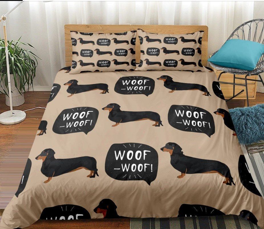 Dachshund Bedding Set