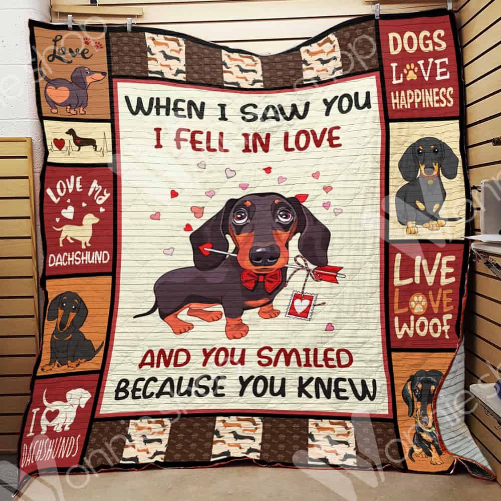 Dachshund Dog Blanket LNT1012032 Quilt Blanket