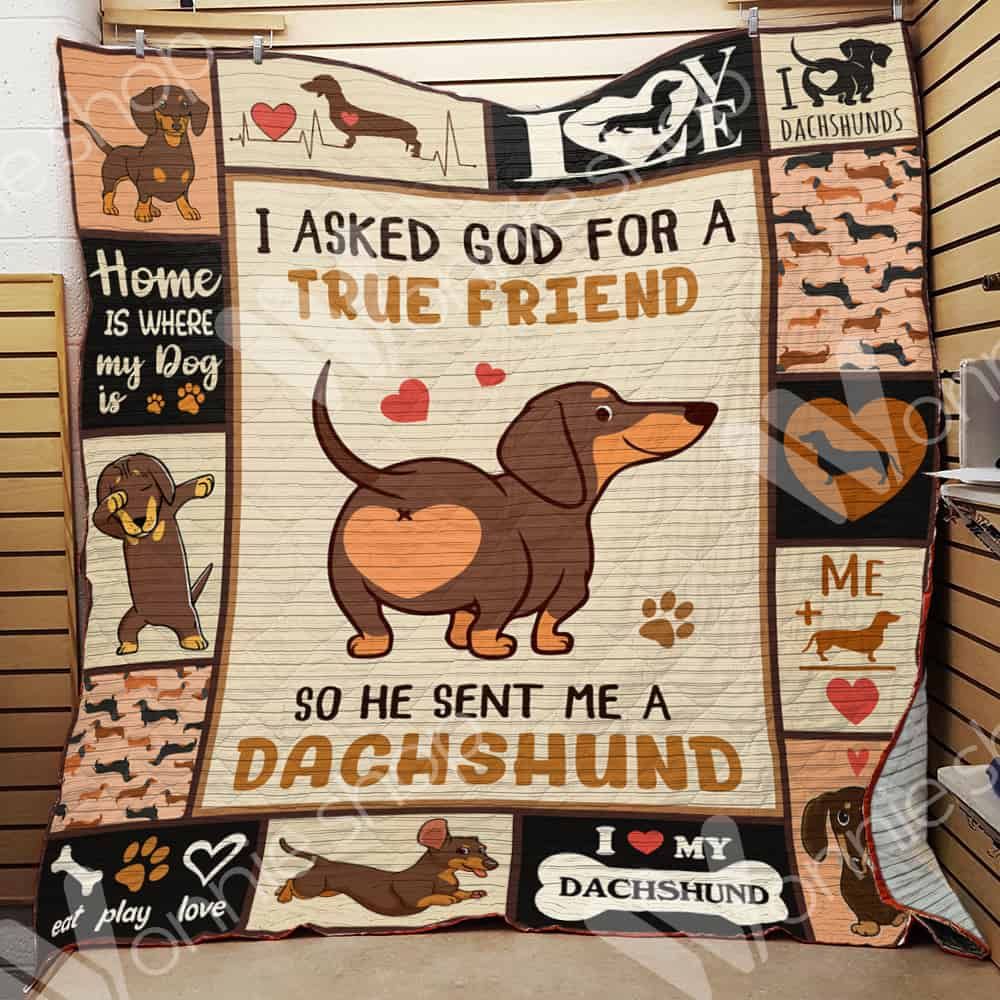 Dachshund Dog Blanket LNT1012048 Quilt Blanket