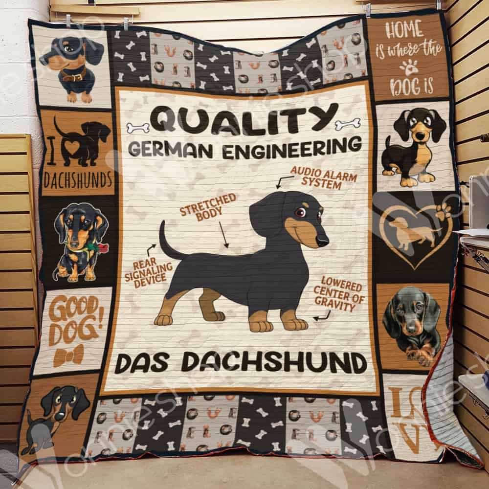 Dachshund Dog Blanket LNT1012099 Quilt Blanket