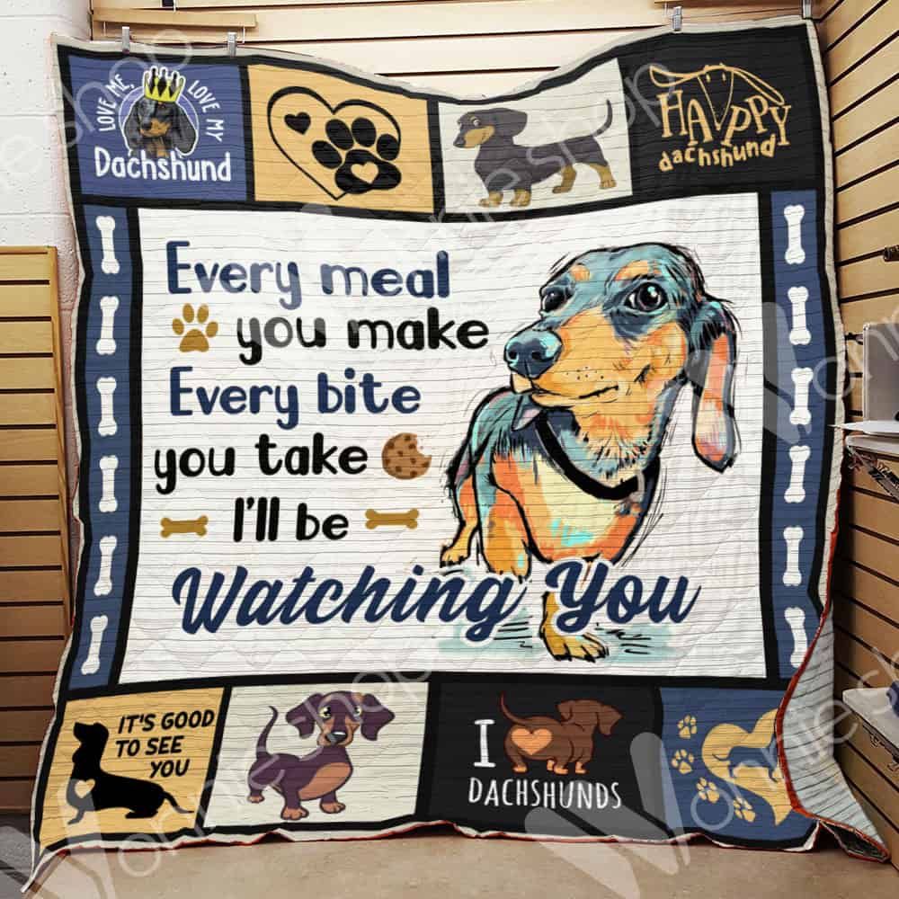 Dachshund Dog Blanket LNT1112035 Quilt Blanket
