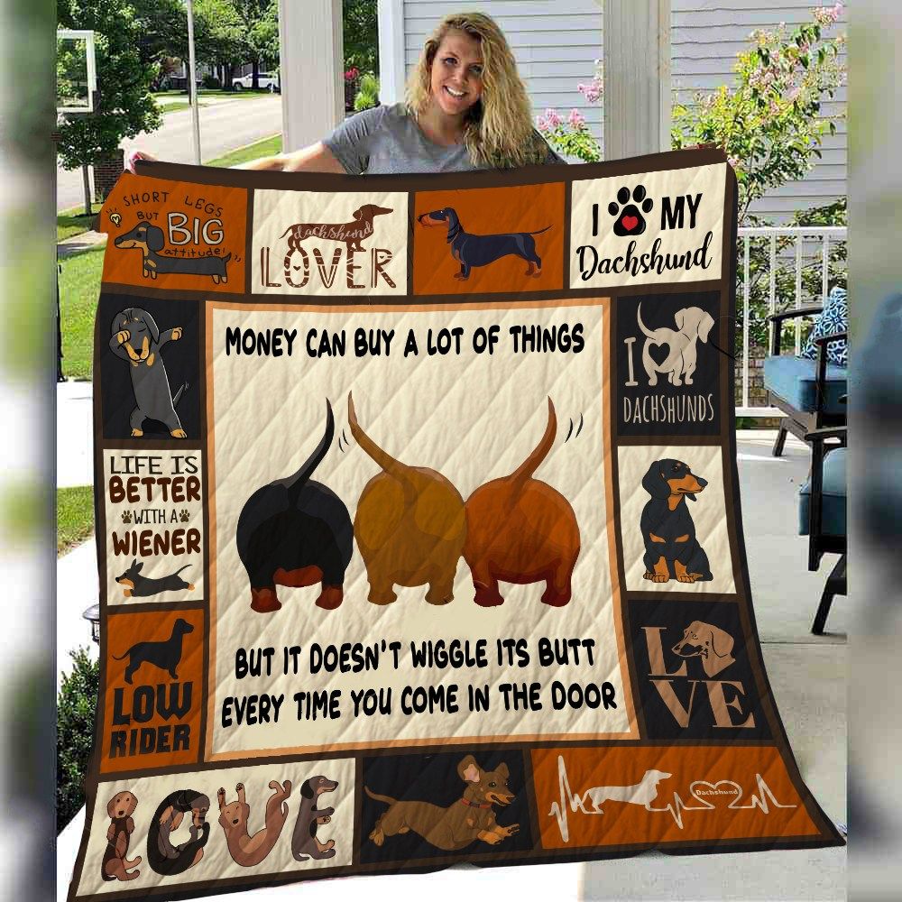 Dachshund Dog Quilt Blanket ABC07112929