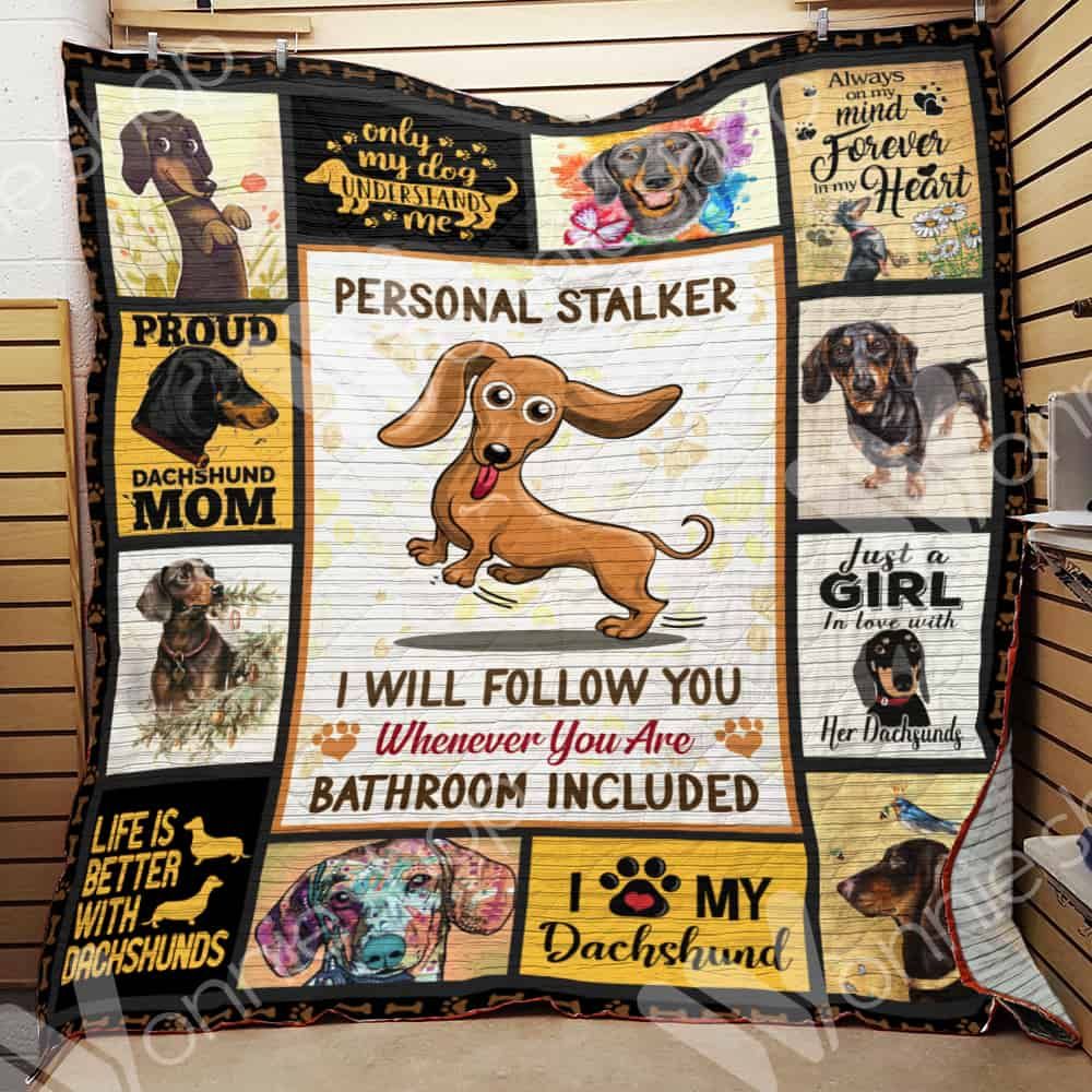 Dachshund Dog Quilt Blanket DHC01021124TD