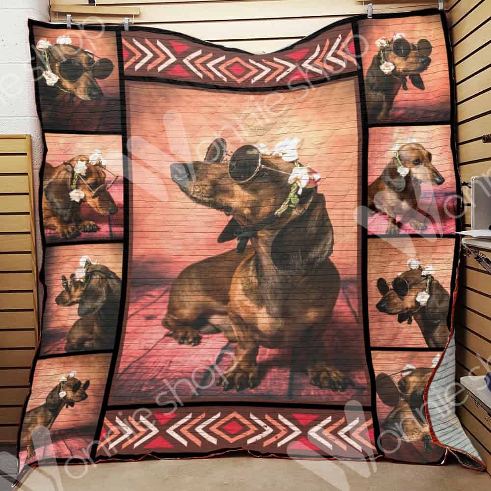 Dachshund Dog Quilt Blanket DHC01021195TD