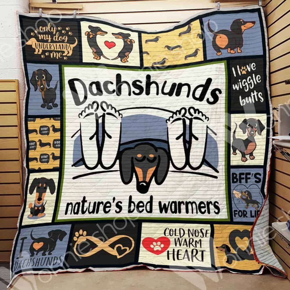 Dachshund Dog Quilt Blanket DHC0102938TD
