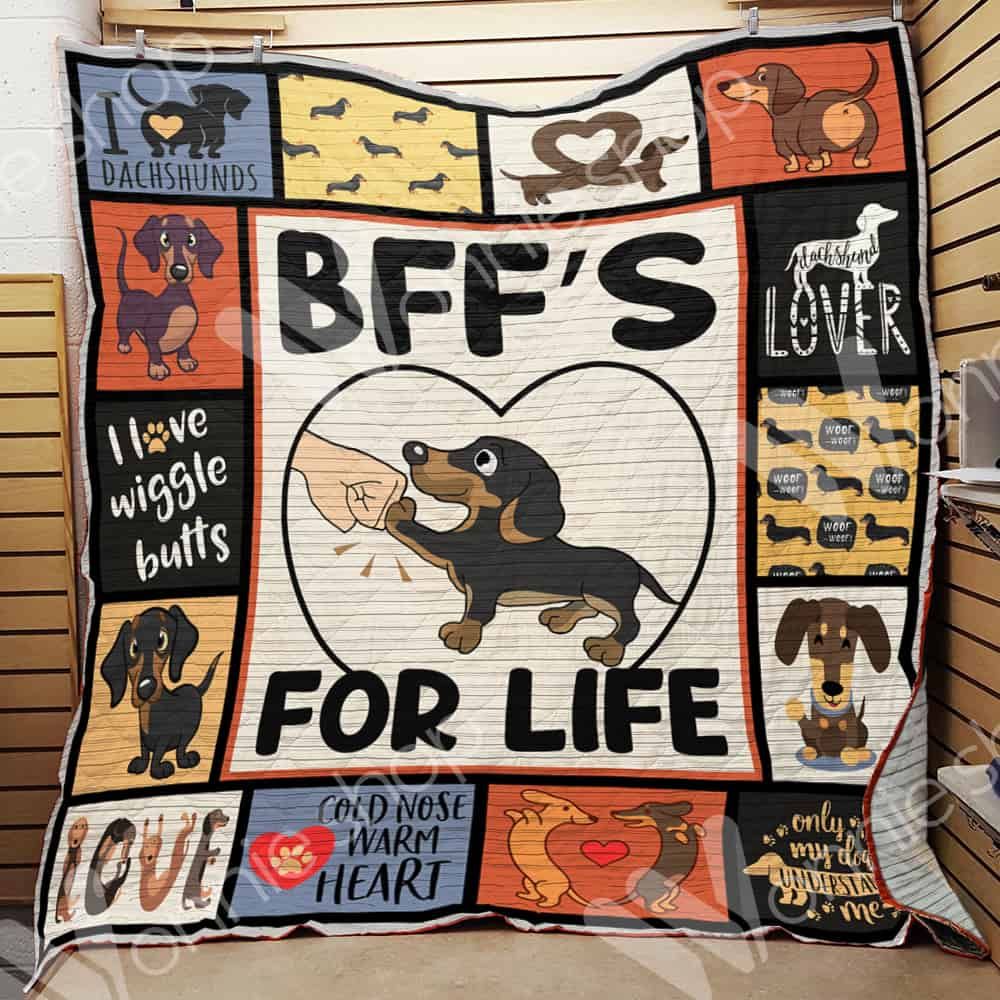 Dachshund Dog Quilt Blanket DHC0102988TD