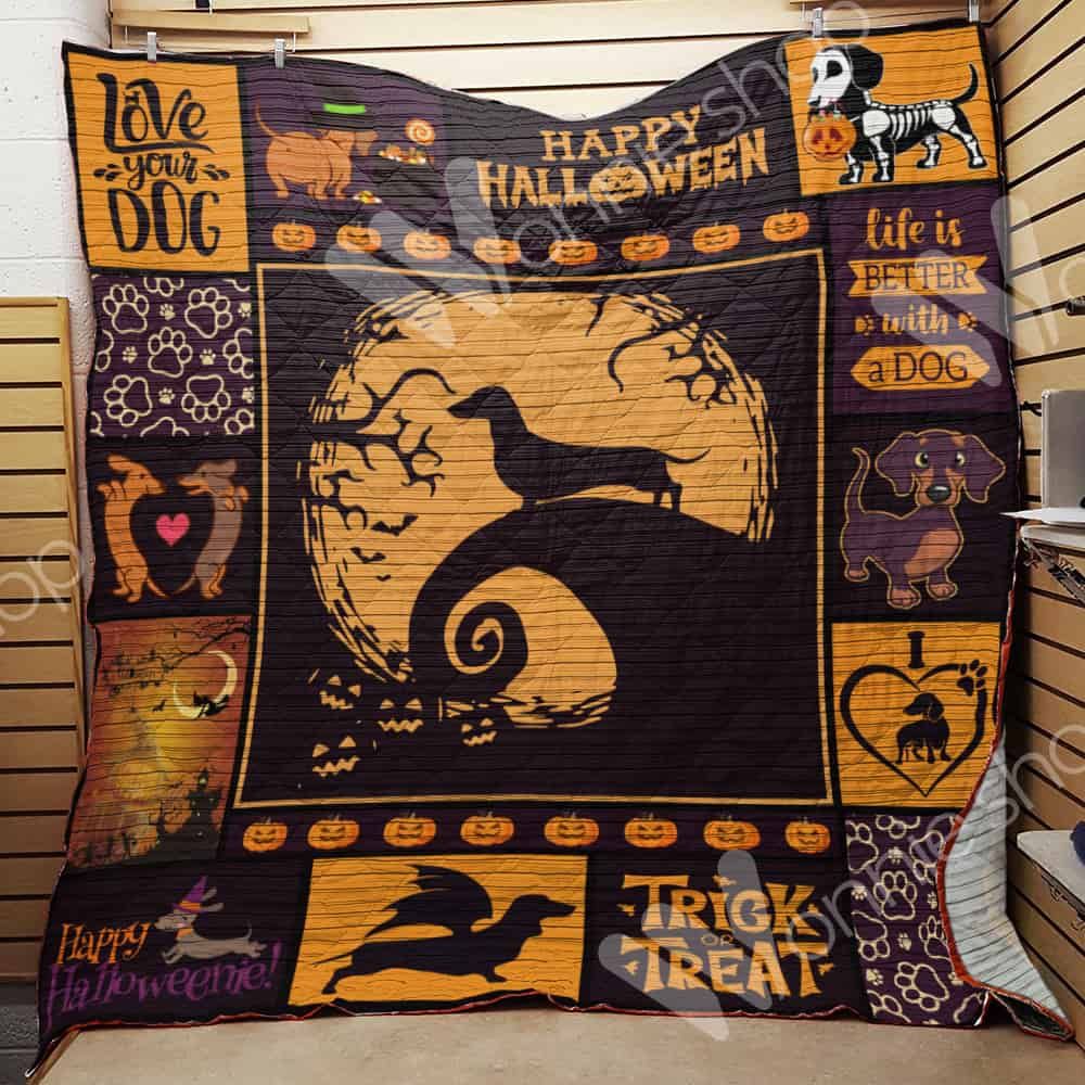 Dachshund Dog Quilt Blanket DHC0302521TD