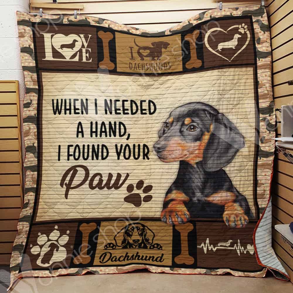 Dachshund Dog Quilt Blanket DHC0302771TD