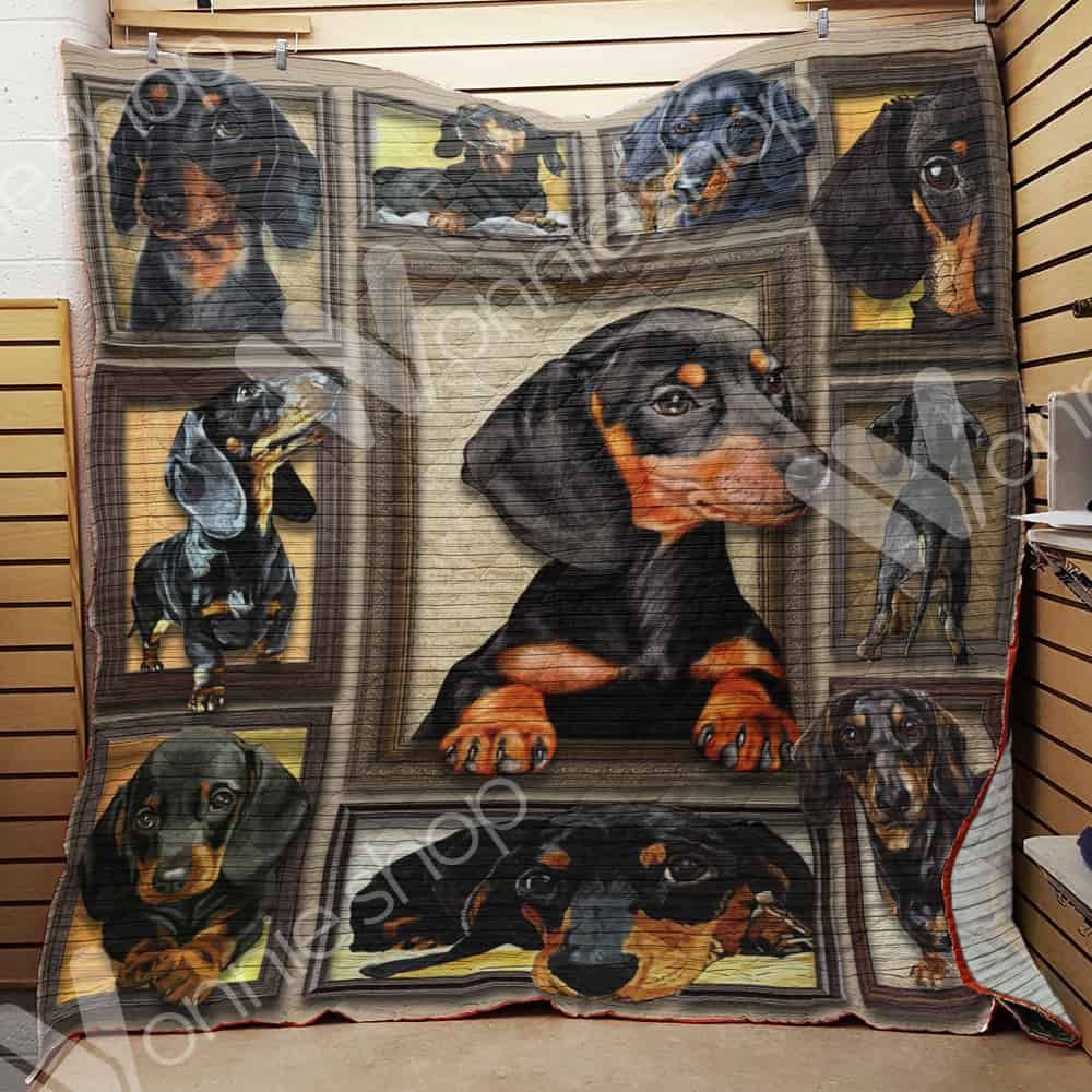 Dachshund Dog Quilt Blanket DHC06021299TD