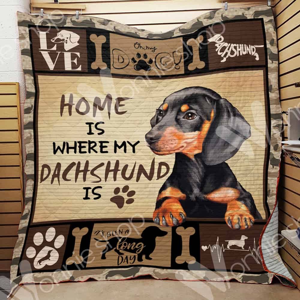 Dachshund Dog Quilt Blanket DHC0602858TD