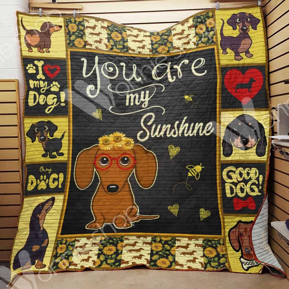 Dachshund Dog Quilt Blanket DHC1002563TD