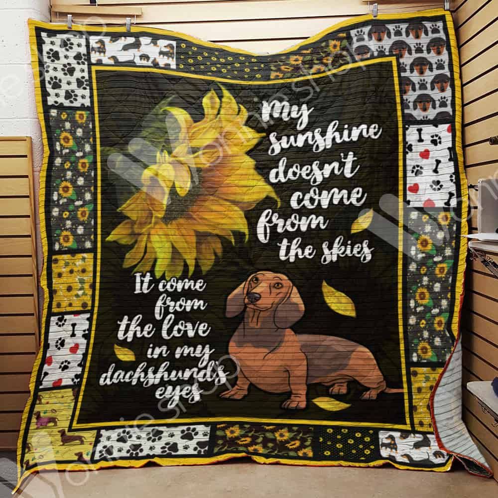 Dachshund Dog Quilt Blanket DHC1002573TD
