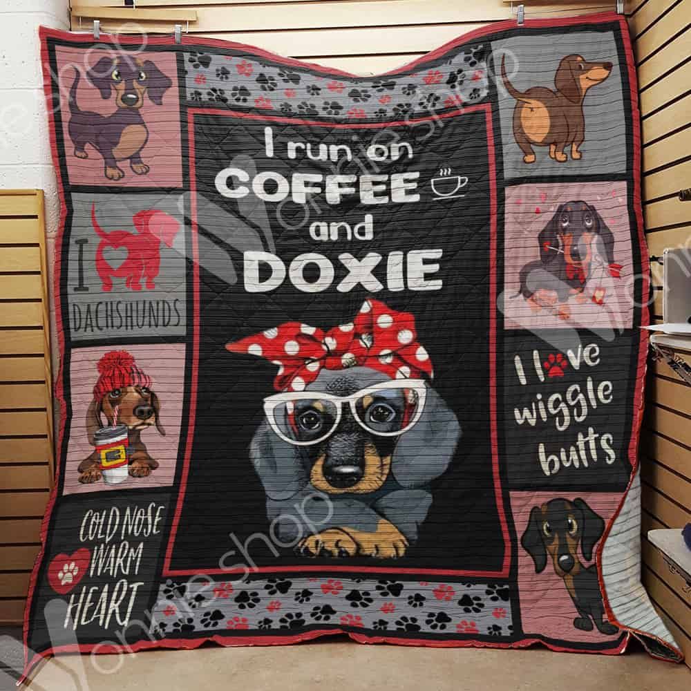Dachshund Dog Quilt Blanket DHC1002601TD