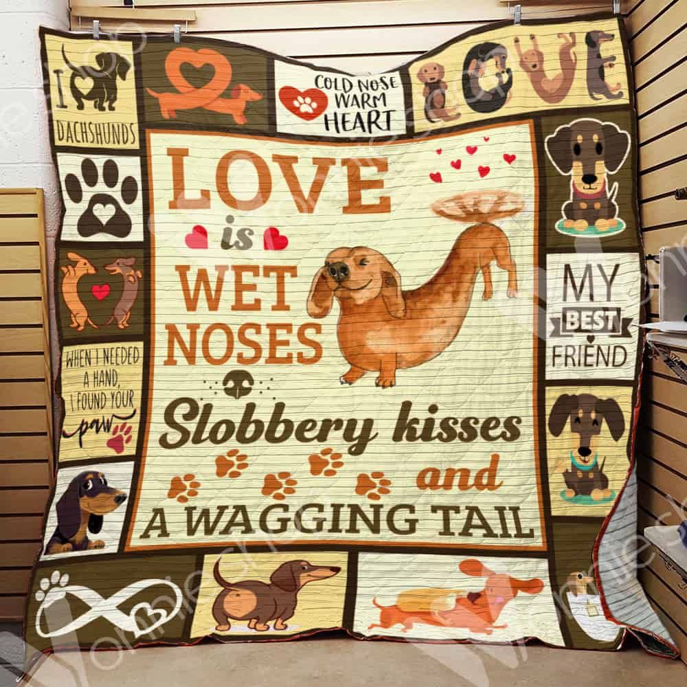 Dachshund Dog Quilt Blanket DHC1002632TD