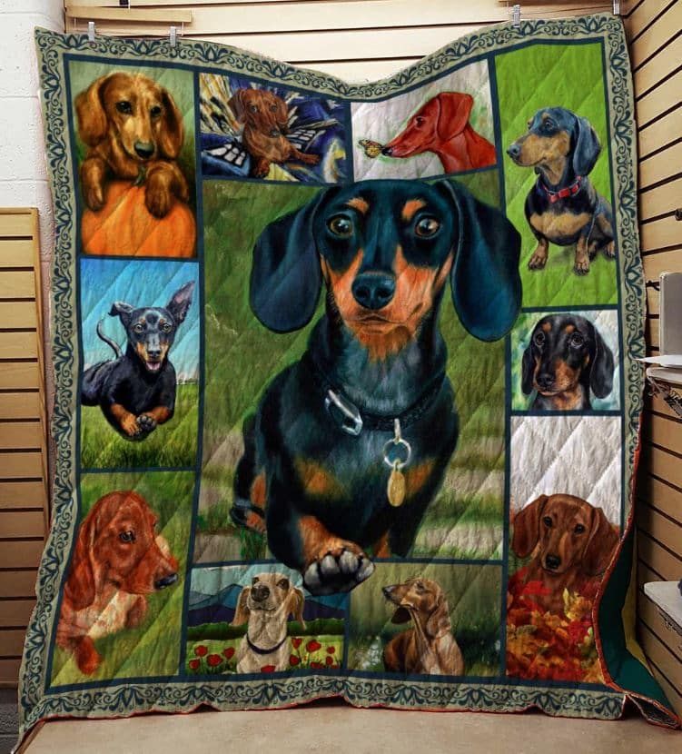 Dachshund Dont Step On Me Quilt Blanket DHC0201201117TD