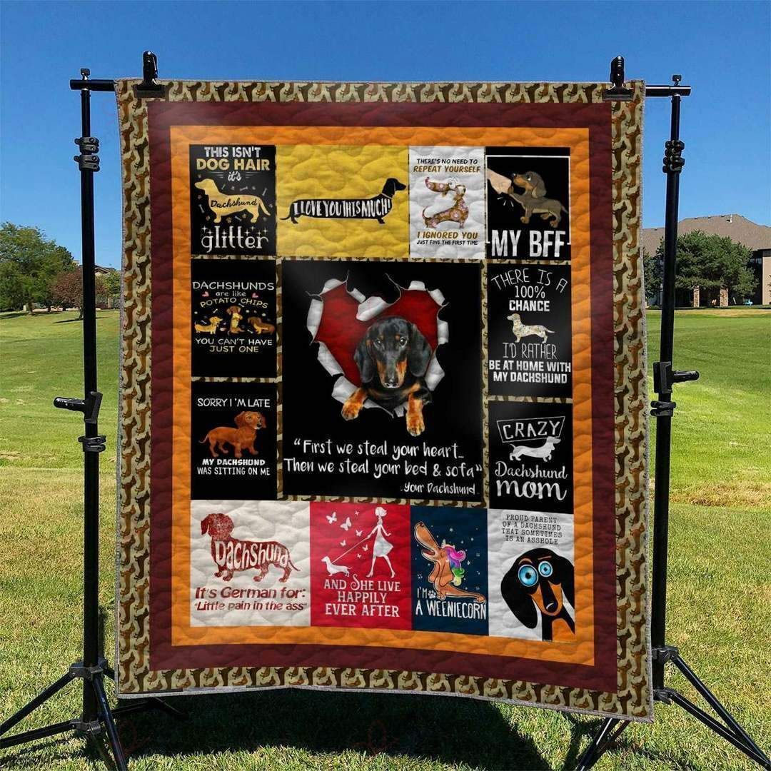 Dachshund DT2909383CL Quilt Blanket